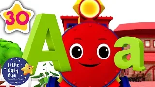 ABC Train | +30 Minutes of Nursery Rhymes | Learn With LBB | #howto