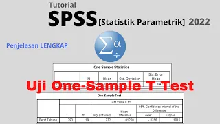 Cara Uji One Sample T Test di SPSS (Lengkap + Interpretasi)