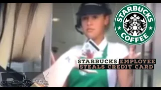 Customer catches Starbucks cashier stealing credit card info