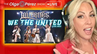 We The United  - LOVEBITES  Live (REACTION)! | The Olga S. Pérez Show | Ep. 223