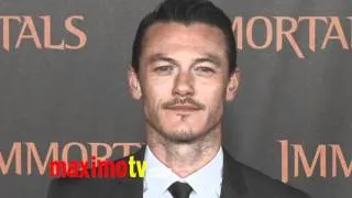 Luke Evans "Immortals" World Premiere Red Carpet