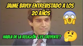 Jaime Bayly entrevistado a los 20 años en 1985
