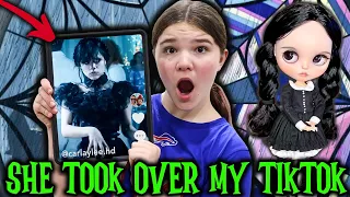 Wednesday Addams Took Over My Tiktok Account!