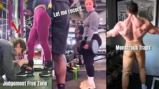 Cringe in the Gym, Rude Girl Filming, + Gym Stupidity & Gym Fails of 2024