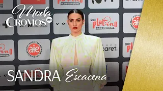 Sandra Escacena luce un bello vestido estilo flamenco en los Premios Platino 😍 #Shorts | Cromos