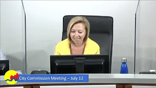 City Commission Meeting - July 12, 2022