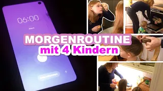 Morgenroutine mit 4 Kindern (und Baby)