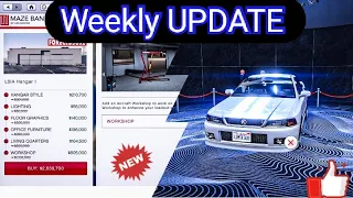 Weekly Update For GTA ONLINE Thur, 16th