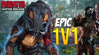 PREDATOR VS PREDATOR! 1V1!! Predator Hunting Grounds "THIS IS EPIC!!" (Clash 4v4 Gameplay)