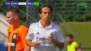 Pol Fortuny - Real Madrid Juvenil A (U19) vs Shakhtar (05/10/2022)