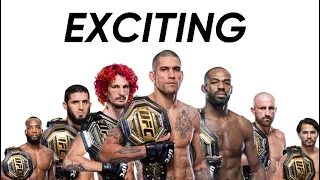 Ranking UFC Champions By How Exciting They Are