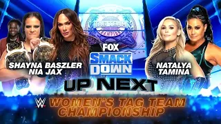 Tamina & Natalya VS Nia Jax & Shayna Baszler