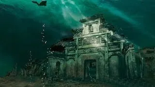 China's Atlantis City Has Remained Intact 130ft Underwater For 50 Years