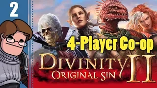 Let's Play Divinity: Original Sin 2 Four Player Co-op Part 2 - Mutiny