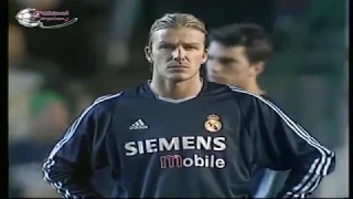 Betis - Real Madrid / Liga 2003-2004 (Ronaldo, Figo, Zidane, Beckham, Raul)