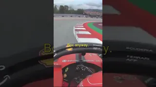 Ferrari cheats on Charles, they put hard tires on him even though he asked for soft ones