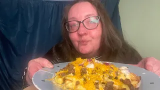 Loaded Fries #eatingshow #foodie #mukbang #uk