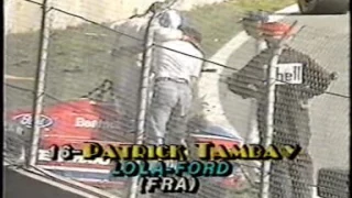 1986 Montreal Tambay accident