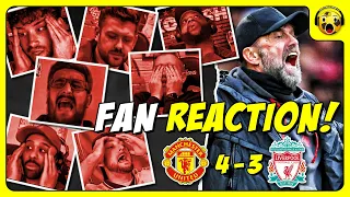 LIVERPOOL Fans FURIOUS Reactions to MAN UTD 4-3 LIVERPOOL | FA CUP QUARTER FINAL