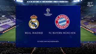 REAL MADRID vs BAYERN MUNCHEN | 1/2 final of the second match of the Champions League | FC 24