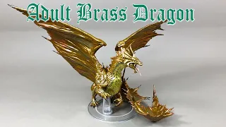 Review - Wizkidz Adult Brass Dragon #dnd #wizkids #dragon