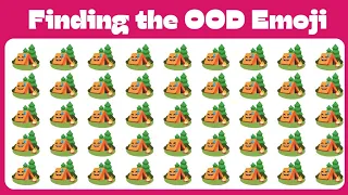 FIND OUT THE ODD EMOJI... EMOJI QUIZ CHALLENGE | Fuddle Puzzle |