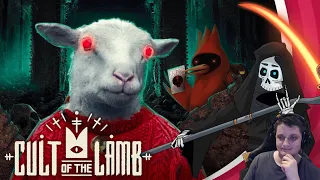 Что такое Cult of the lamb бесполезное мнение. | Реакция на  @Velind​