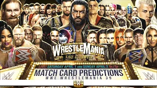 WWE WrestleMania 39 - Early Card [v5]