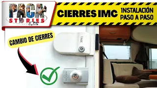 🔩 CIERRES IMC - 👌🏼 Los MEJORES CIERRES 👉🏻 para las PUERTAS de nuestra AUTOCARAVANA 🚐