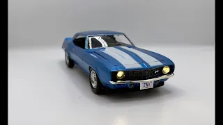Revell 1/24 Scale 69 Camaro Z28 RS Build
