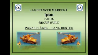Panzerjäger - tank hunter /  update Gruppenbau - group build / Marder I Tamiya- Diorama