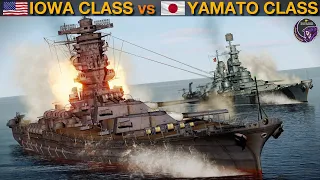 Iowa Class Battleships vs Yamato Class Battleships (Naval Battle 65) | DCS