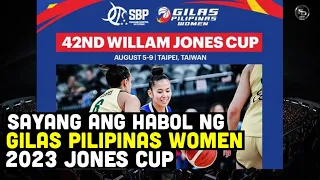 Gilas Pilipinas Women MUNTIK ng maka COME FROM BEHIND kontra Taiwan sa 2023 Jones Cup