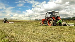 Kosenie Trávy 2020/ Zetor 7211, John Deere 6420