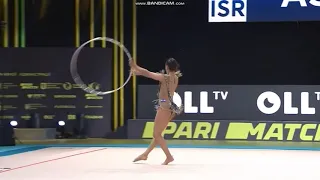 Linoy ASHRAM (ISR) Hoop AA - European Championships Kyiv 2020