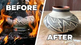 Firing Pottery in Less Than 15 Minutes, The Salado Firing Method