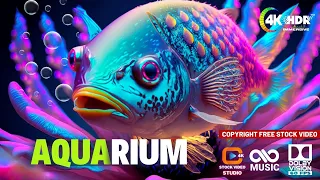 4K Enchanting Aquarium: Mesmerizing Fish & Piano Music 🐠🎹