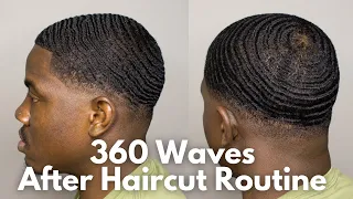 360 Waves | After Haircut Routine