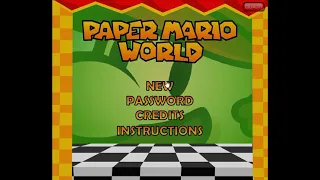 Игра Paper Mario world 1