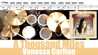 A Thousand Miles-Vanessa Carlton 叩いてみた Drum cover