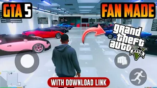 GTA 5 Fan Made Android Download Mediafıre Under 100mb || Open World Games Like Gta 5 For Android