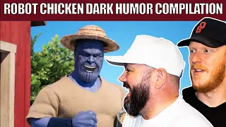 Robot Chicken Dark Humor Compilation REACTION | OFFICE BLOKES REACT!!