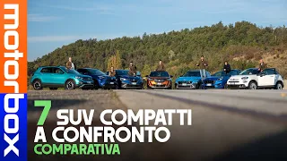 Maxi comparativa SUV compatti | YARIS CROSS contro tutti. SFIDA a 7