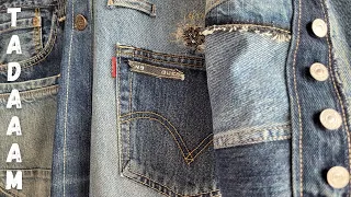 ДЖИНСОВЫЙ АПСАЙКЛИНГ Что думате? / DENIM UPCYCLING