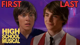 Troy Bolton First & Last Moments | High School Musical