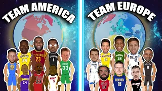 The Best NBA Roster From Every Continent!