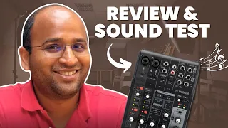 Yamaha AG06 Multipurpose Mixer - Unboxing, Review & Sound Test
