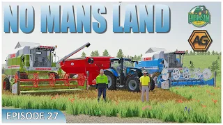 Combining our Canola  - NO MANS LAND  Ep 27 with @The FarmSim Guy  - FS22