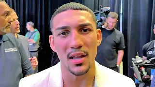 TEOFIMO LOPEZ AFTER HEATED JOSH TAYLOR FACE OFF SAYS HES GOING TO K*** HIM!