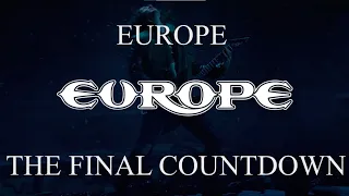 europe - the final countdown (the music that eddie will play in the upside down) lyric video